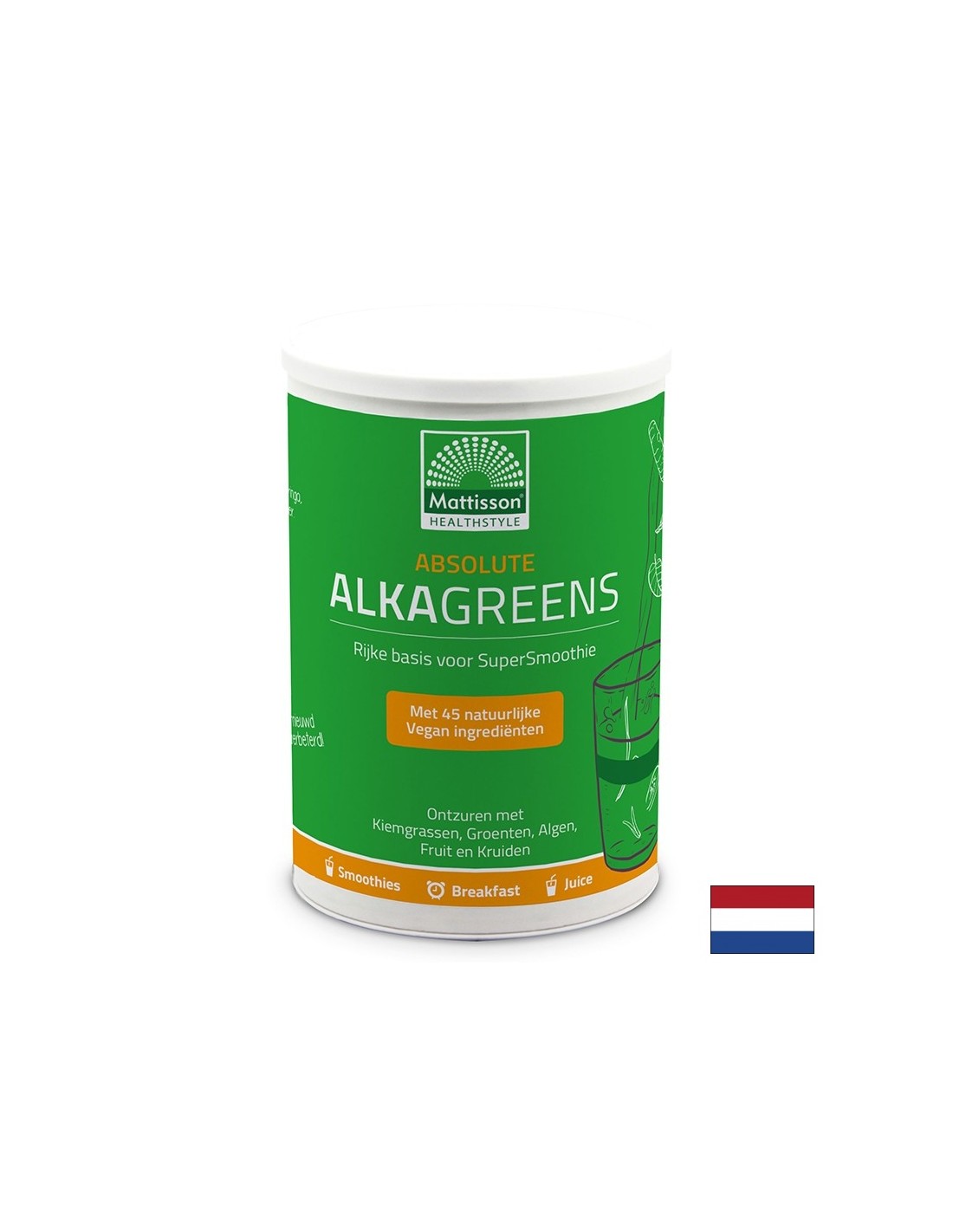 Équilibre alcalin-acide - Greens Alka - Alkagreens absolus, 300 g de poudre