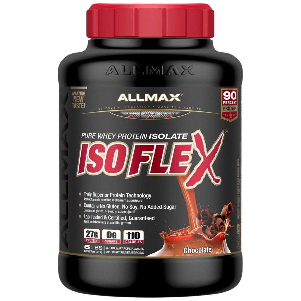 Isoflex | Isolat de lactosérum pur ~ Technologie des protéines vraiment supérieures - 2272 grammes