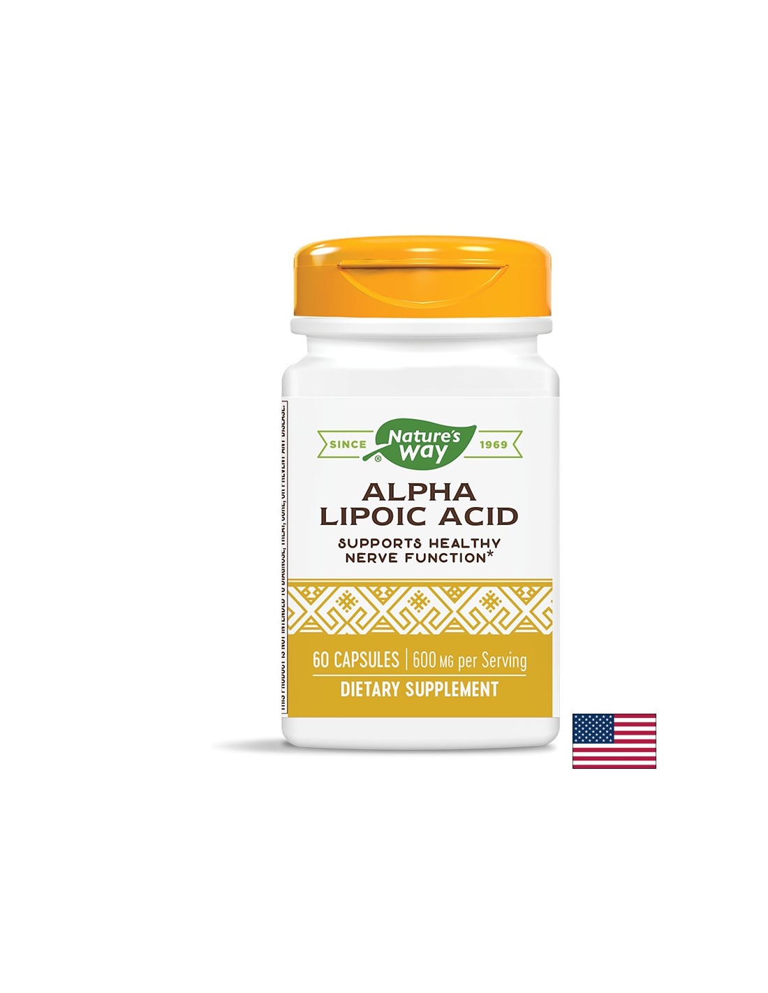 Alpha Lipoic Acid 200 mg x 60 Capsules Nature's Way