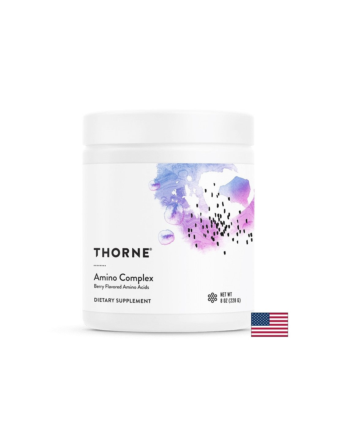 Acides aminés complexes amino, 228 g de poudre, saveur des baies