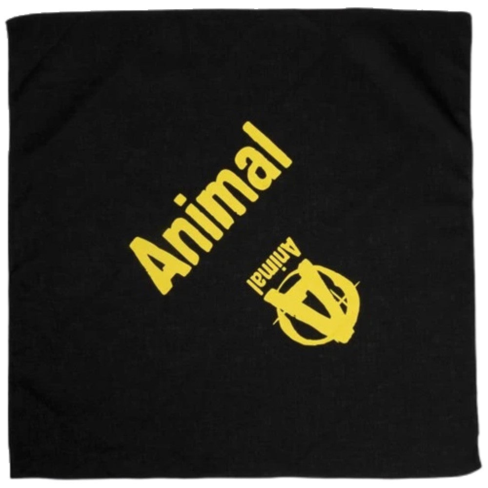 Bandana animal - logo jaune