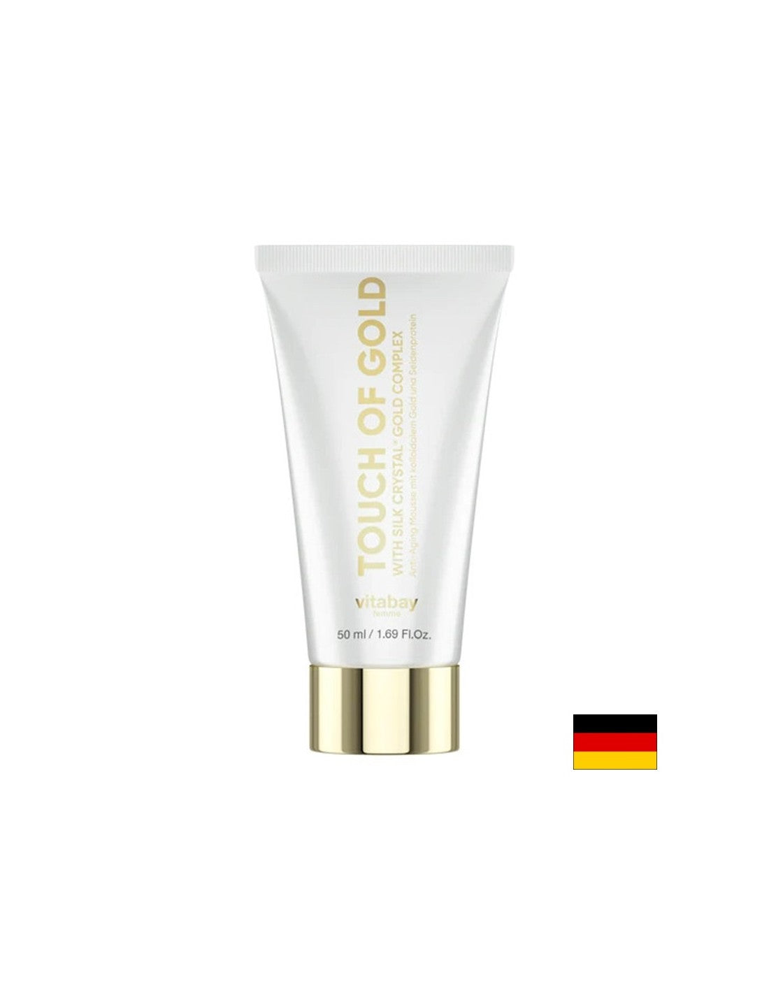 Crème anti-âge avec or colloïdal et soie, 50 ml