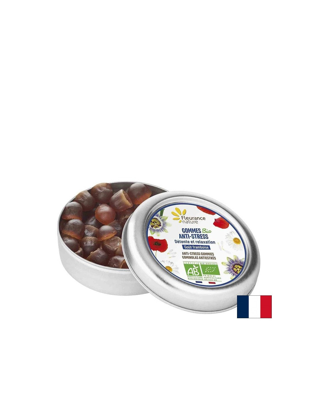 Anti-stress - Tablettes biologiques et gelées Nature floute