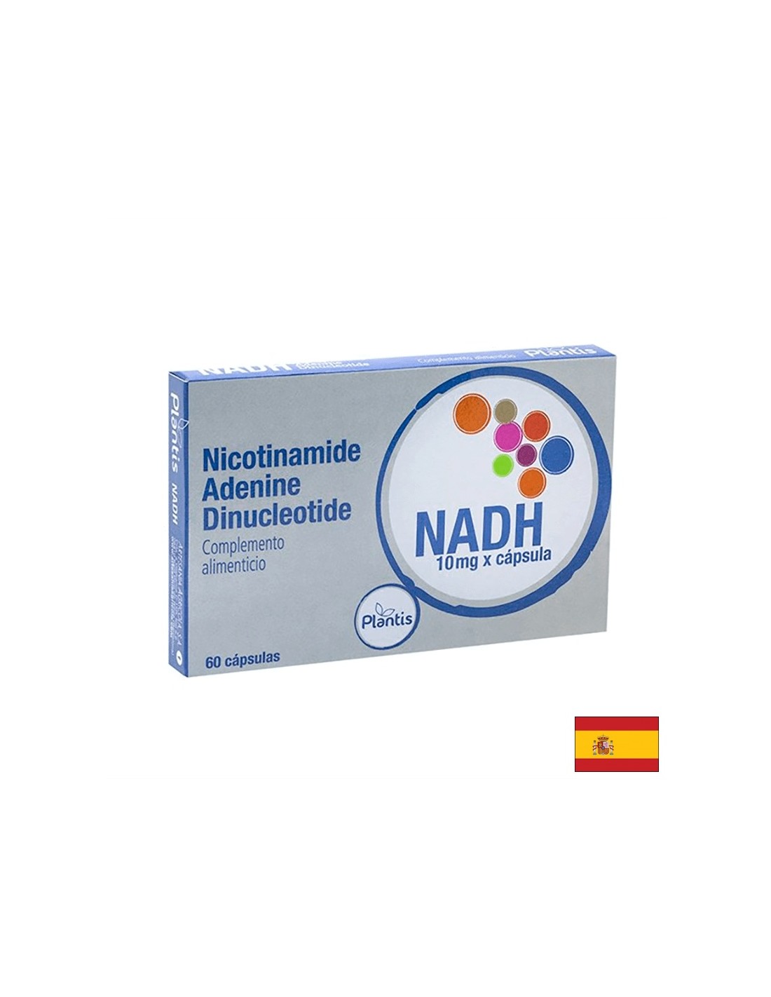 Anti-agriculteurs, énergie - nicotinamide adénine dinucléotide (NADH) 10 mg, 60 capsules