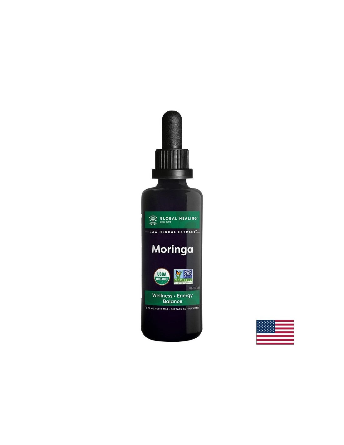 Antioxydant - Moringa, Drops x 59,2 ml