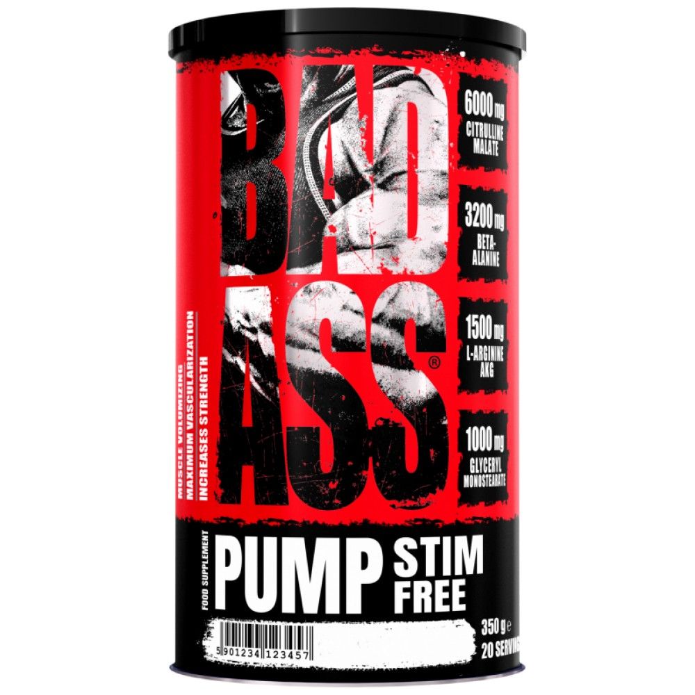 <tc>BAD ASS</tc> Formule sans stimulant PUMP - 350 grammes