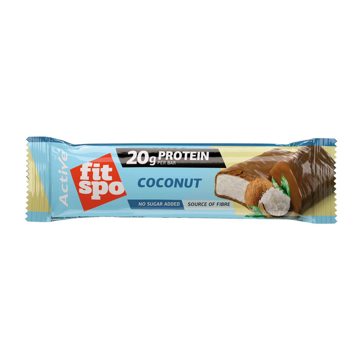 Coconut à barre active - 60 grammes