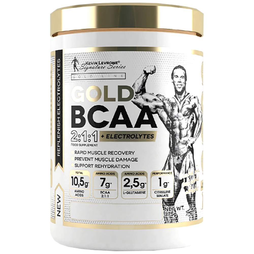 Gold BCAA 2: 1: 1 | avec de la glutamine, de la citrulline et des électrolytes - 375 grammes
