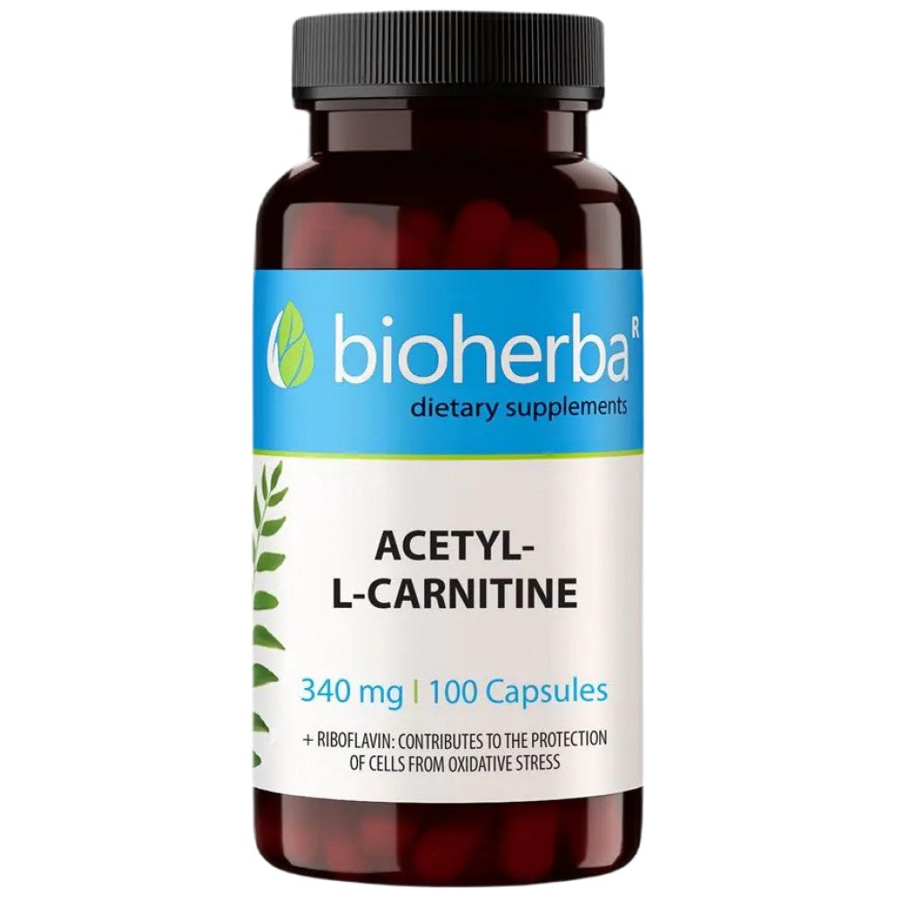 Acétyl L-carnitine 250 mg - 100 capsules