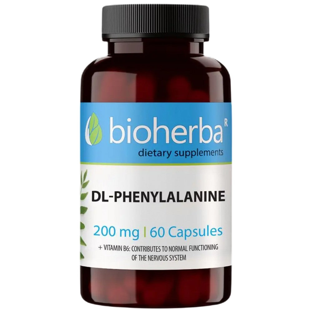 DL-phénylalanine 200 mg - 60 capsules