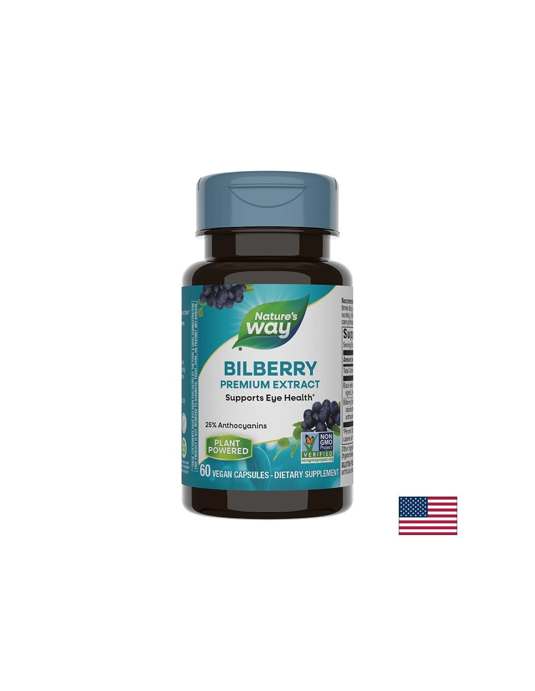 Bilberry 200 mg - 60 capsules