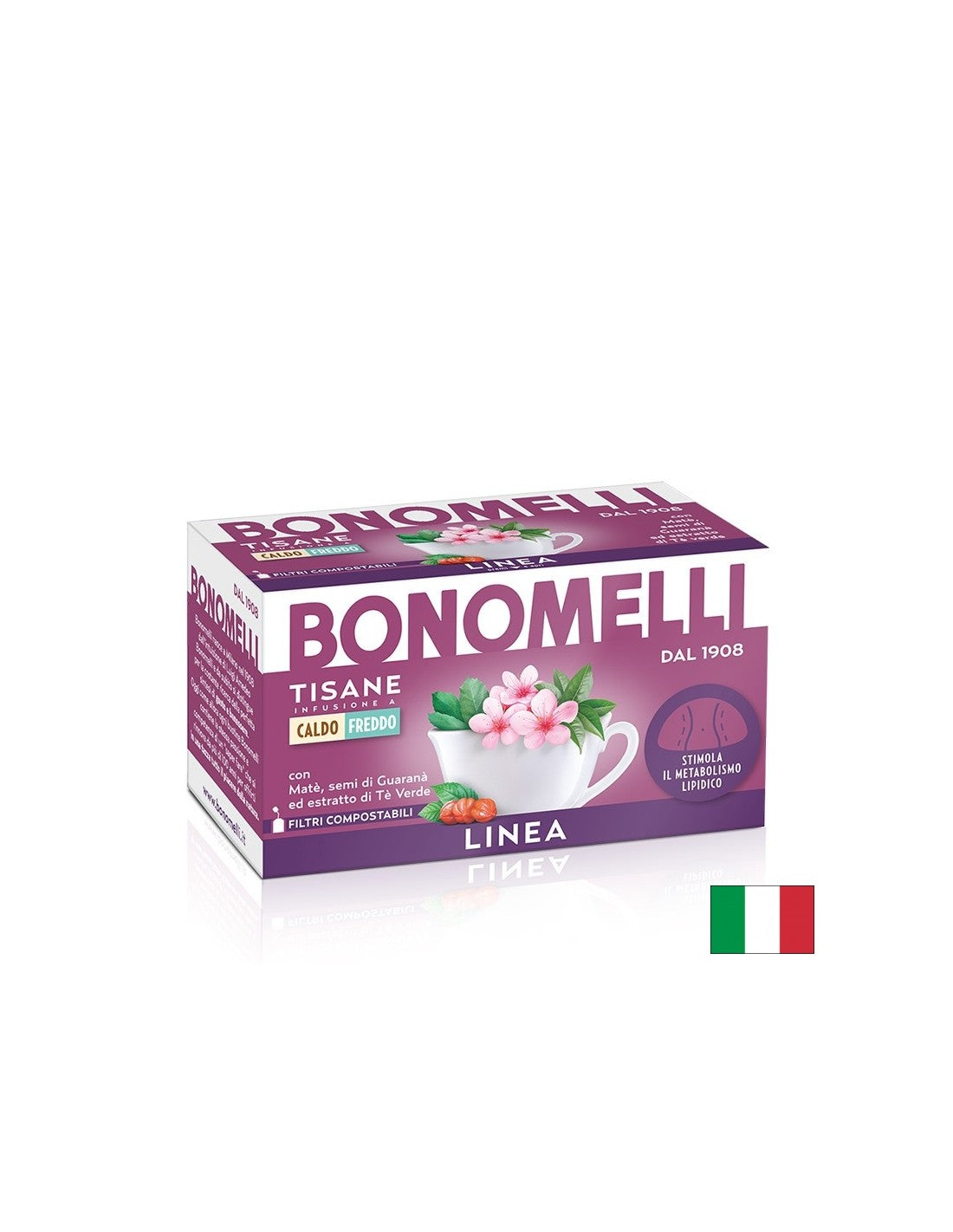 Thé à base de plantes pour un bon métabolisme - équilibre métabolique et contrôle de l'appétit, 16 sachets