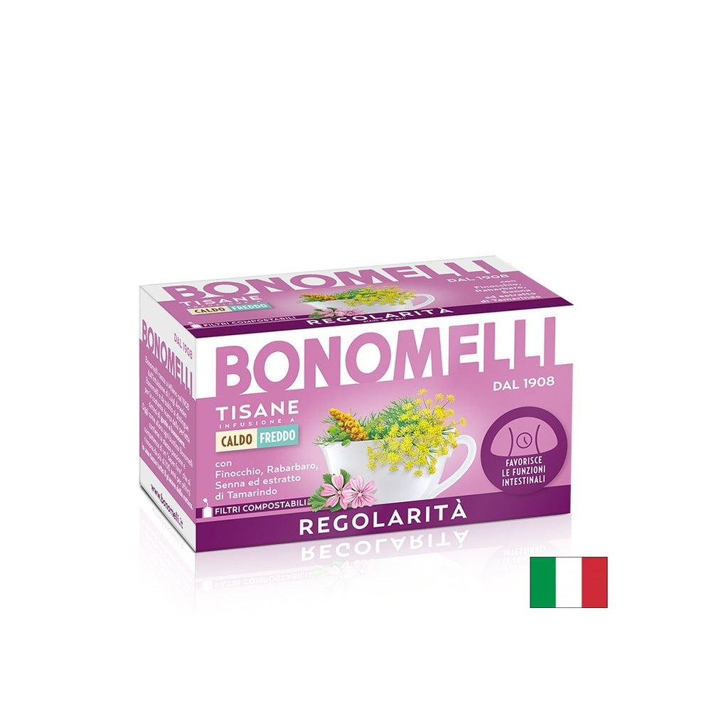 Thé à base de plantes pour un bon péristaltisme - confort intestinal et perméabilité naturelle, 16 sachets