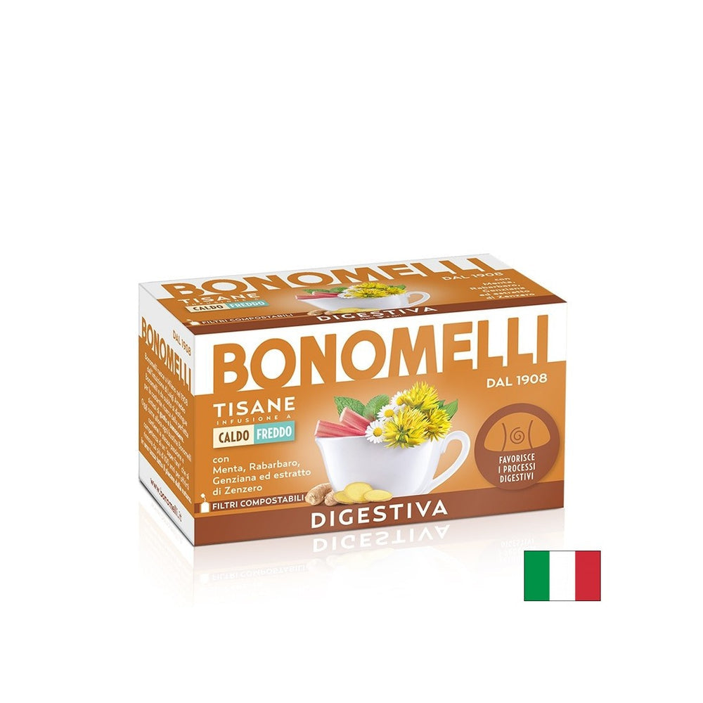 Thé digestif à base de plantes - confort et légèreté après un repas, 16 sachets