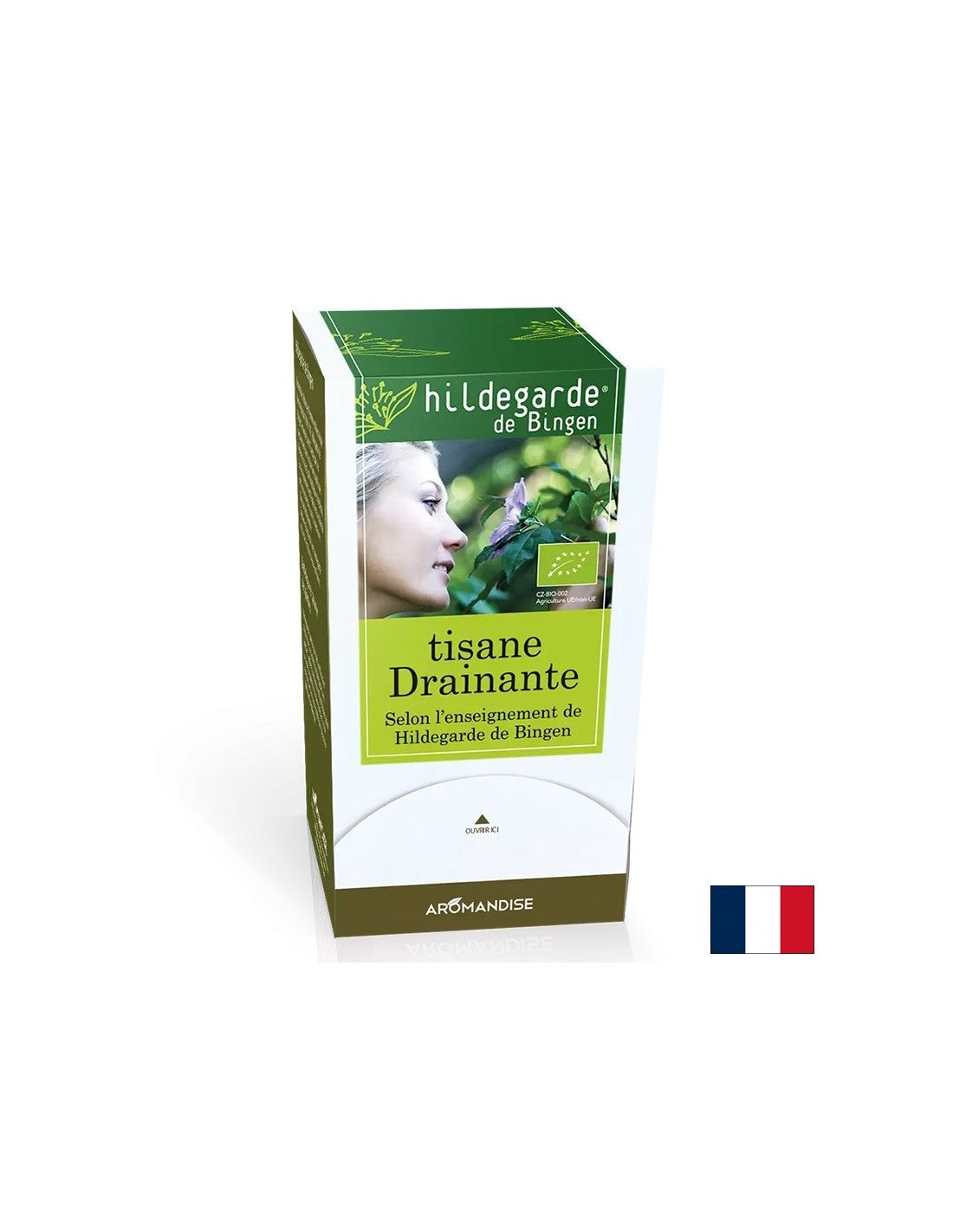 Thé diurétique à base de plantes Hildegarde, 18 sacs filtrants