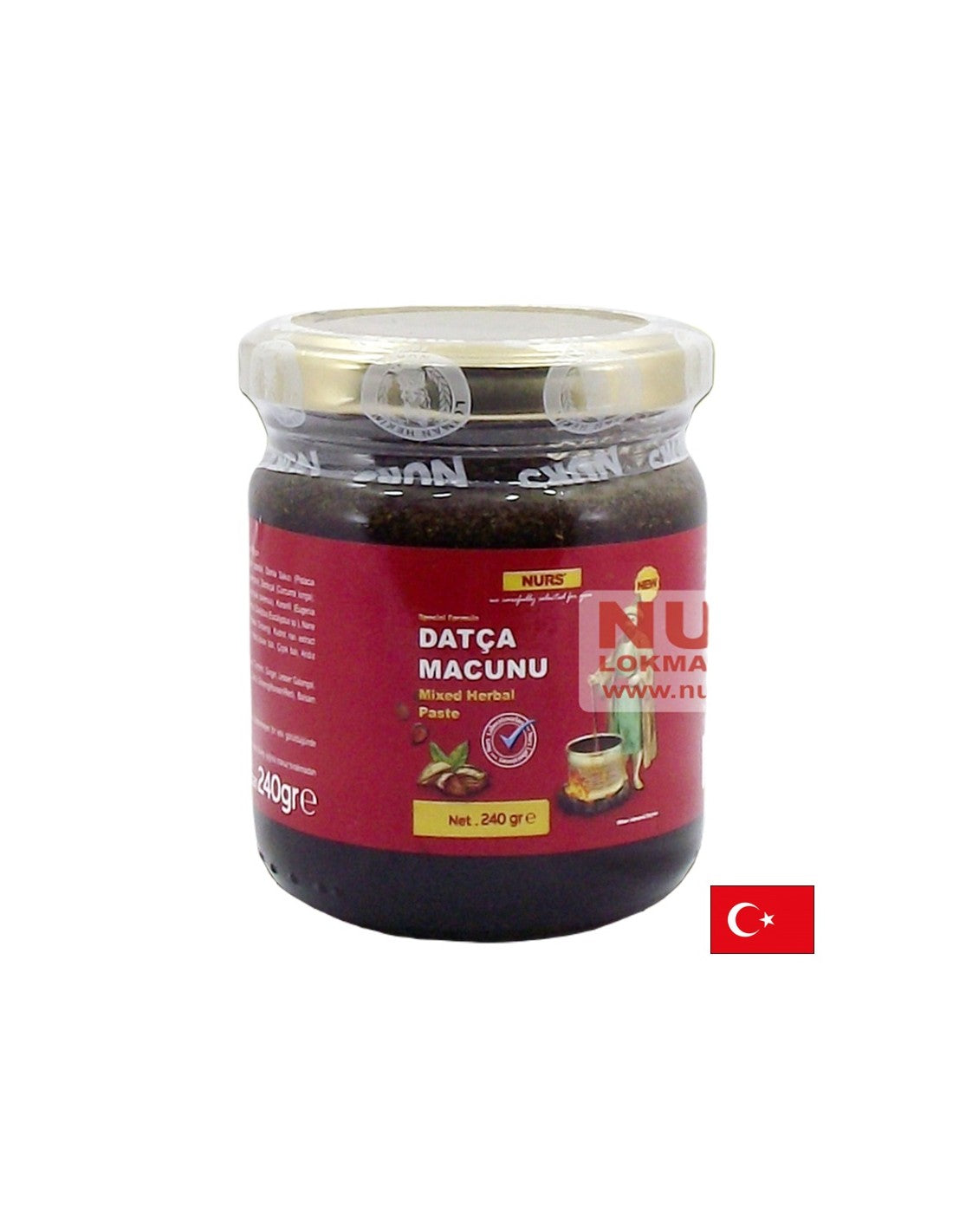 Paste à base de plantes pour poumons sains, 240 g