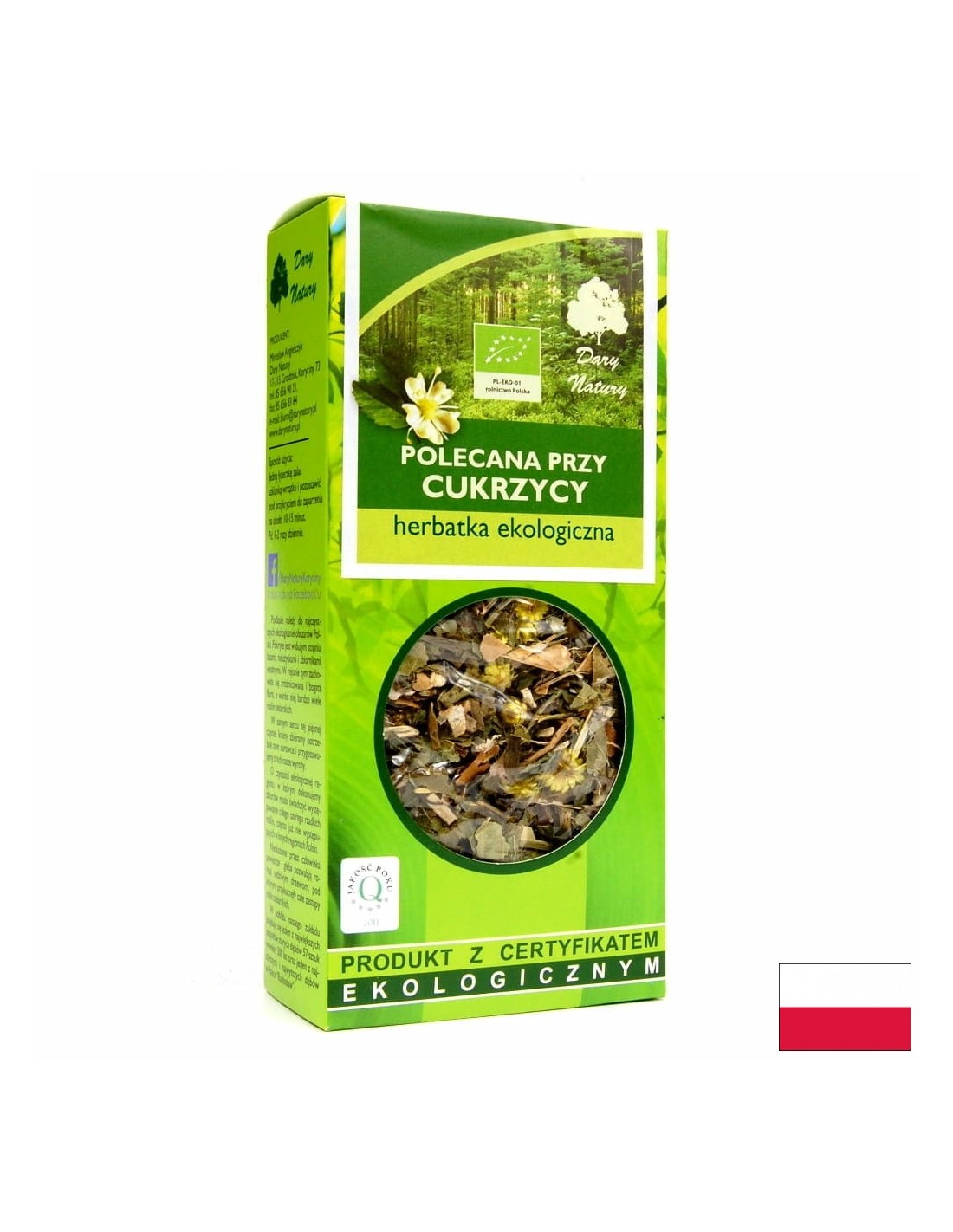 Mélange à base de plantes pour le diabète bio, 50 g