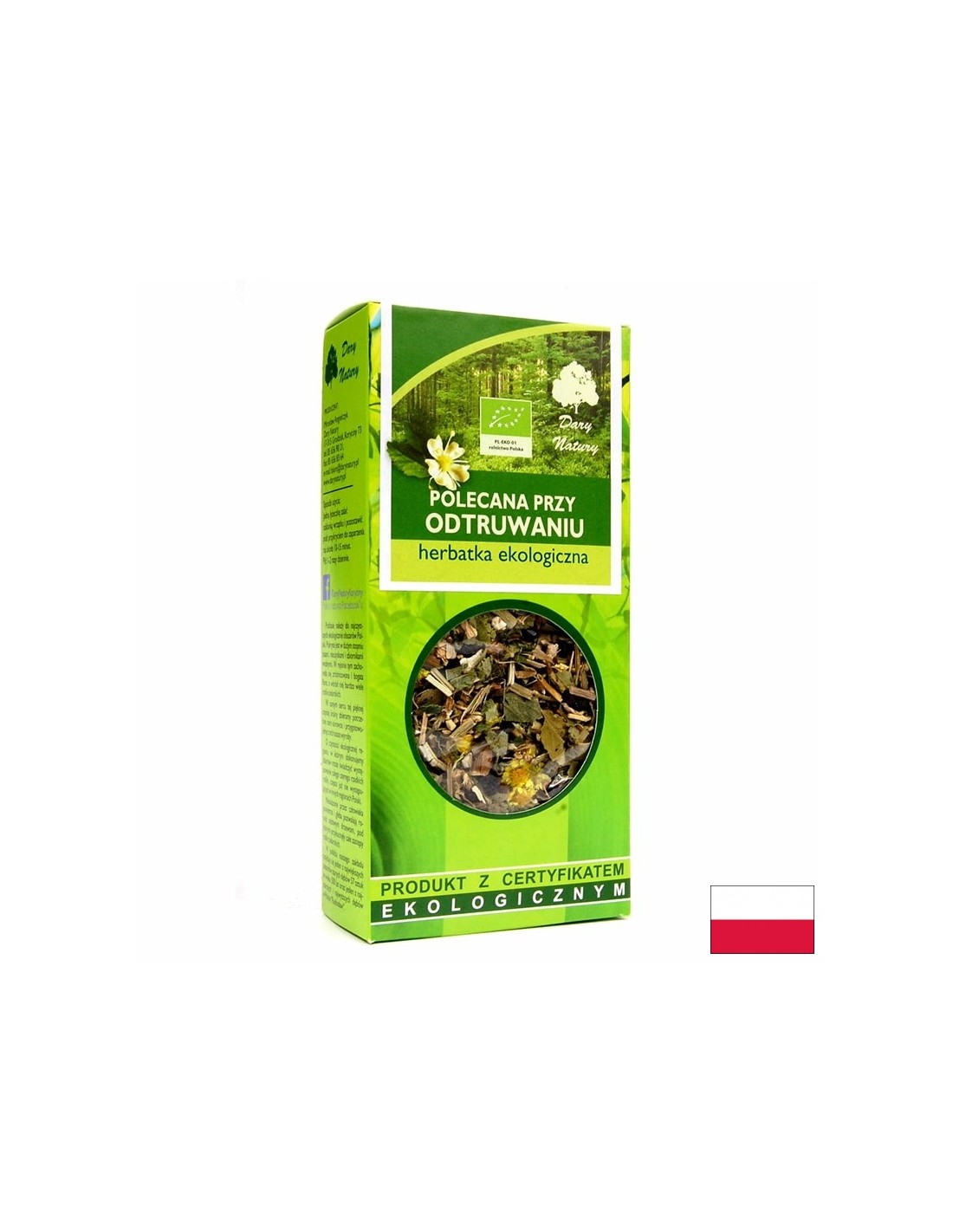 Bio de mélange de désintoxication à base de plantes, 50 g