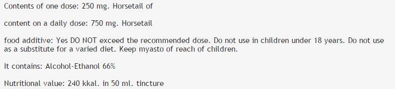 Teinture à cheval - 50 ml