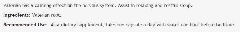Racine de valériane 380 mg - 100 capsules