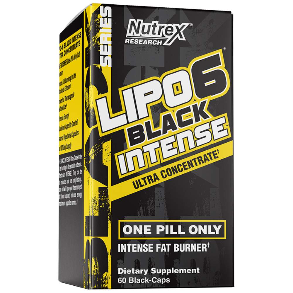Lipo 6 Black/Intense/Ultra Concentrate - 60 capsules
