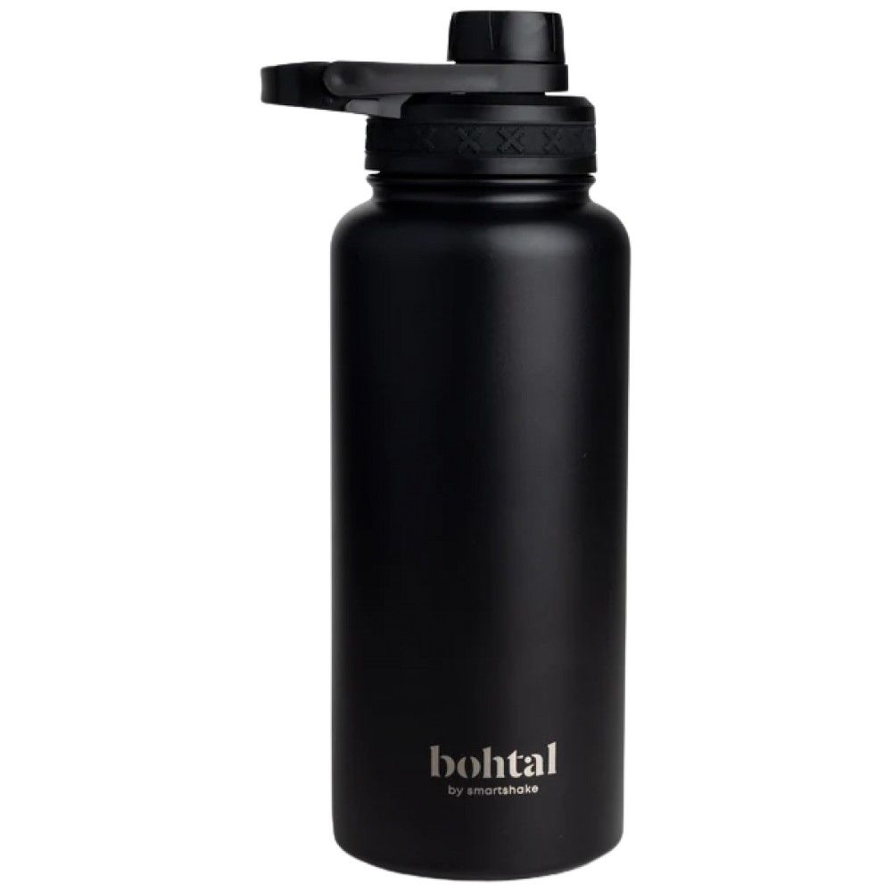 Bouteille de sport isolée bohtal | Noir - 960 ml
