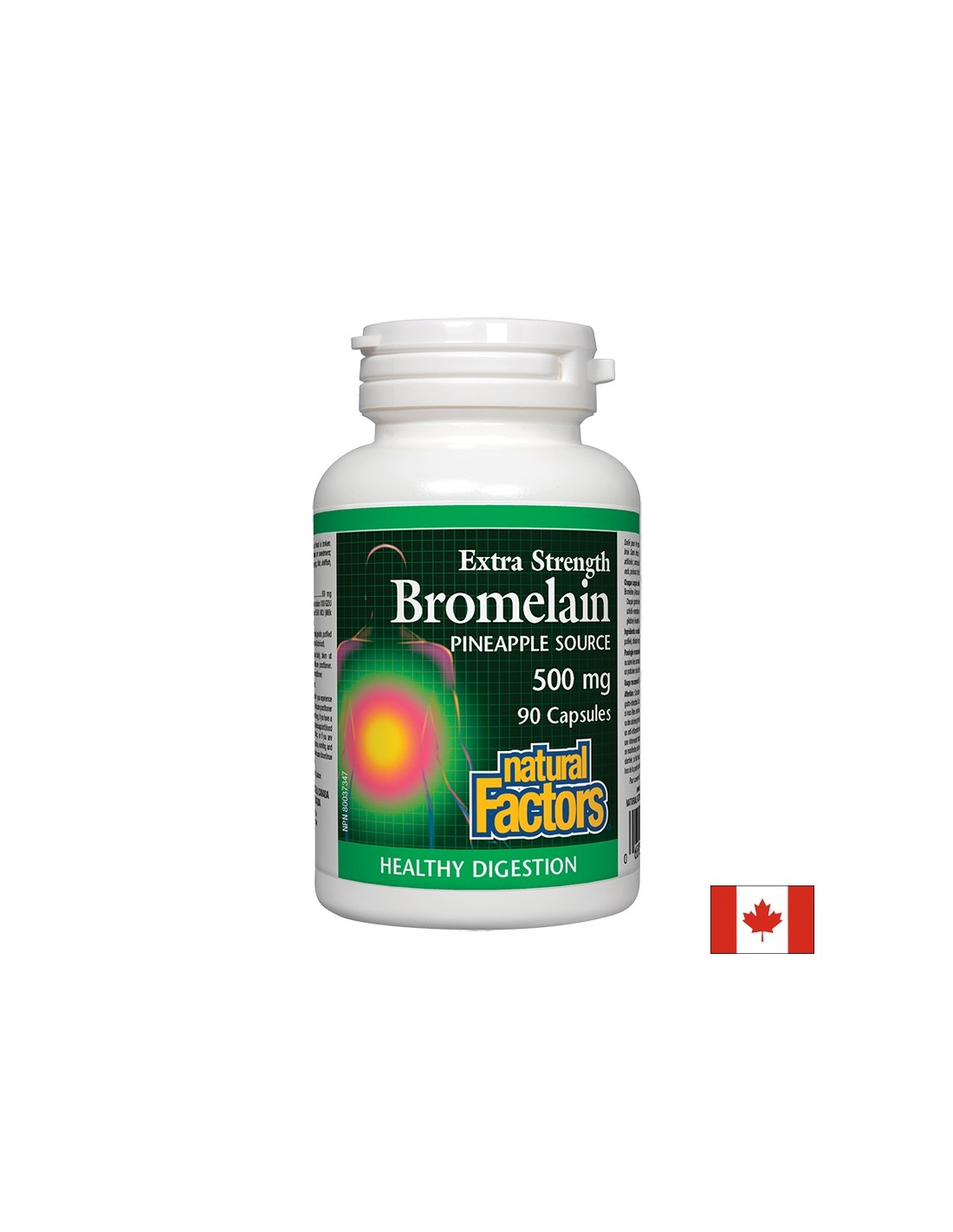 Chlorhydrate de bromélate 500 mg - 90 capsules