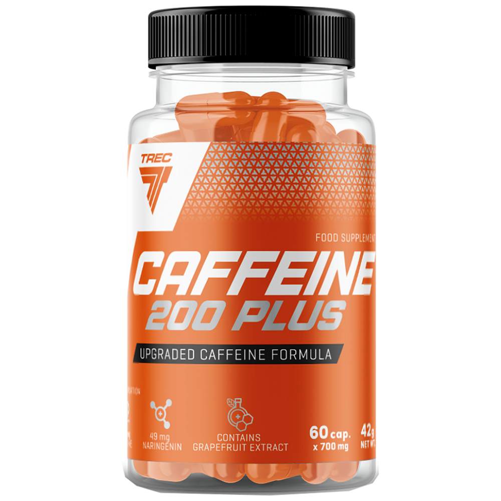 Cafeine 200 Plus | Capsules avancées de la caféine Formule 60