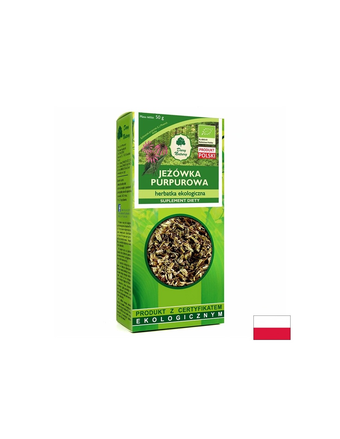 Tisane d'échinacée bio, 50 g <tc>Dary Natury</tc>