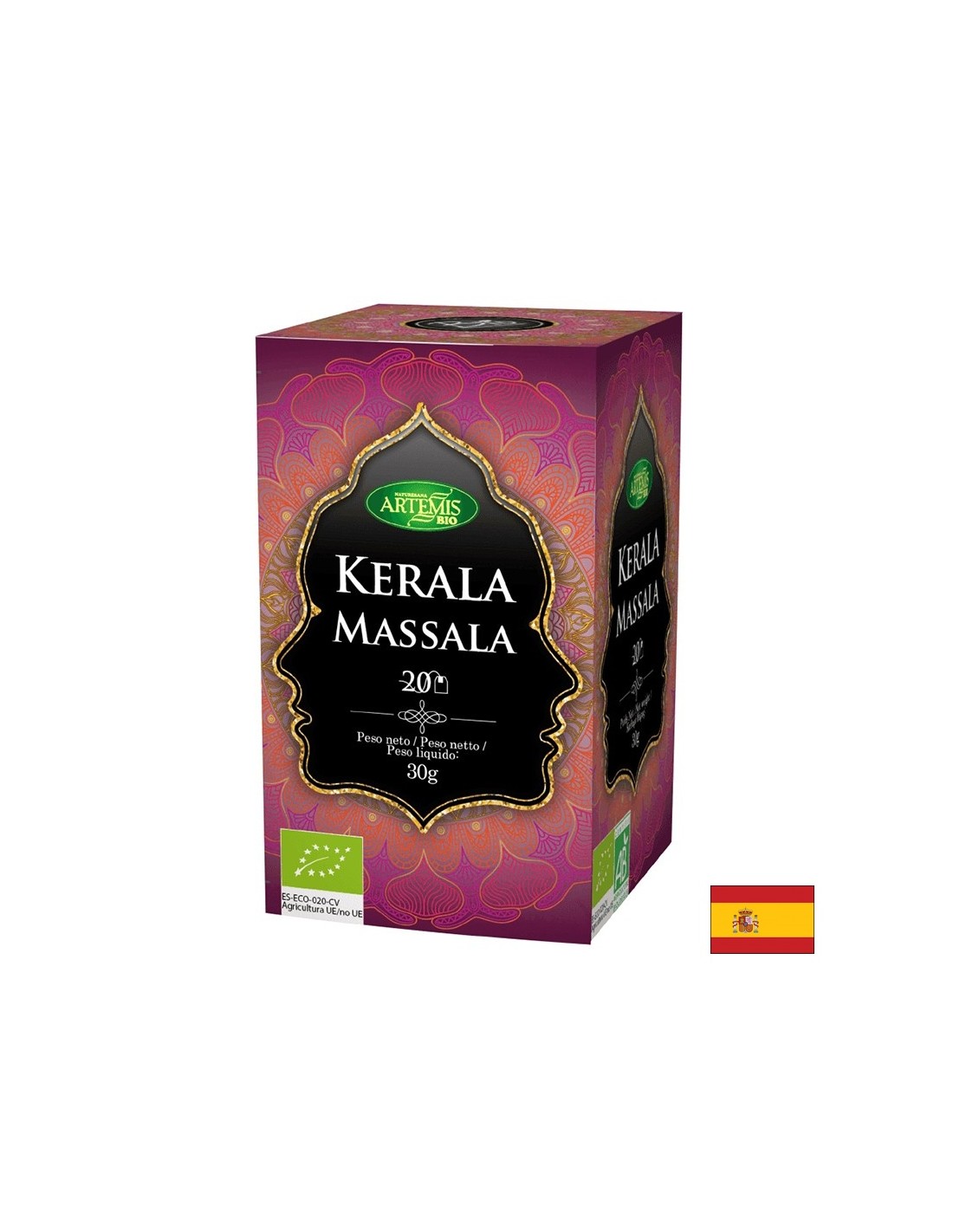 Thé biologique Kerala Masala - Kerala Masala, 20 sacs filtrants