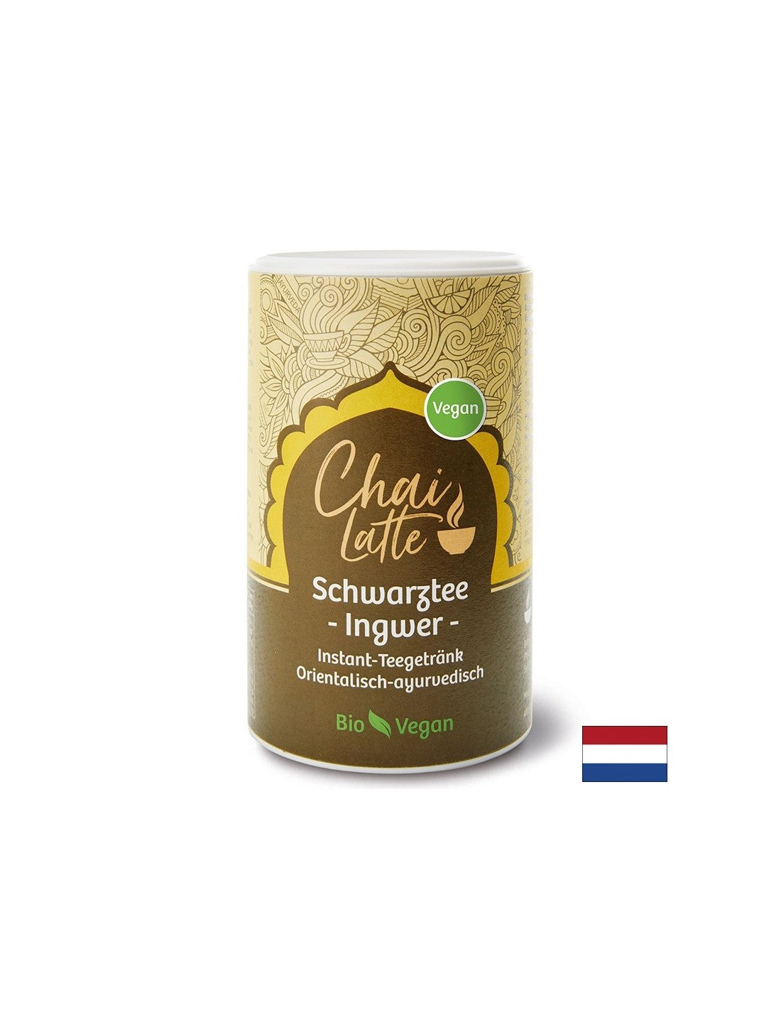 Thé latte au gingembre, (végétalien), biologique, 220 g