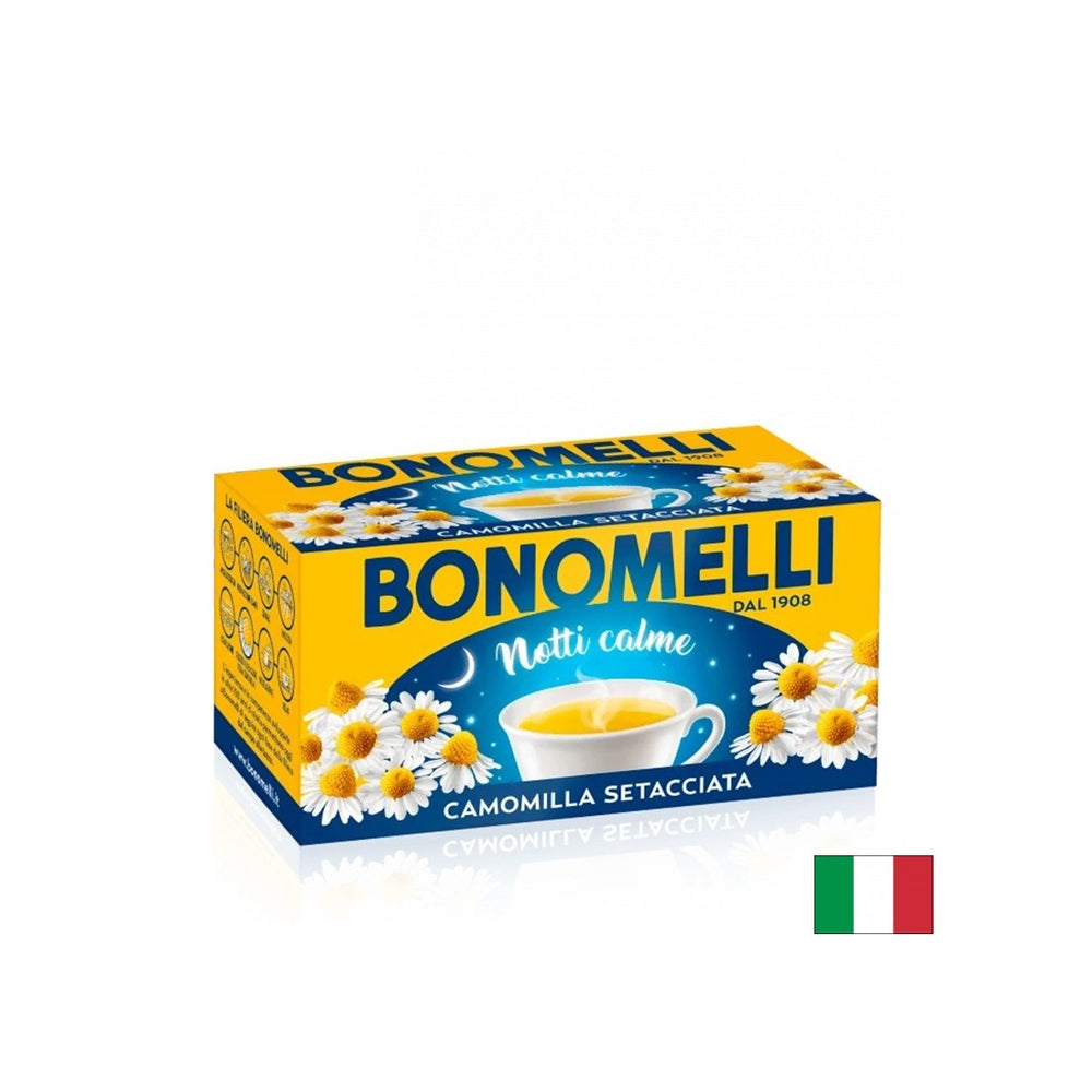 Thé à la camomille finement tamisé - Taste délicat et apaisant naturel, 18 sacs filtrants