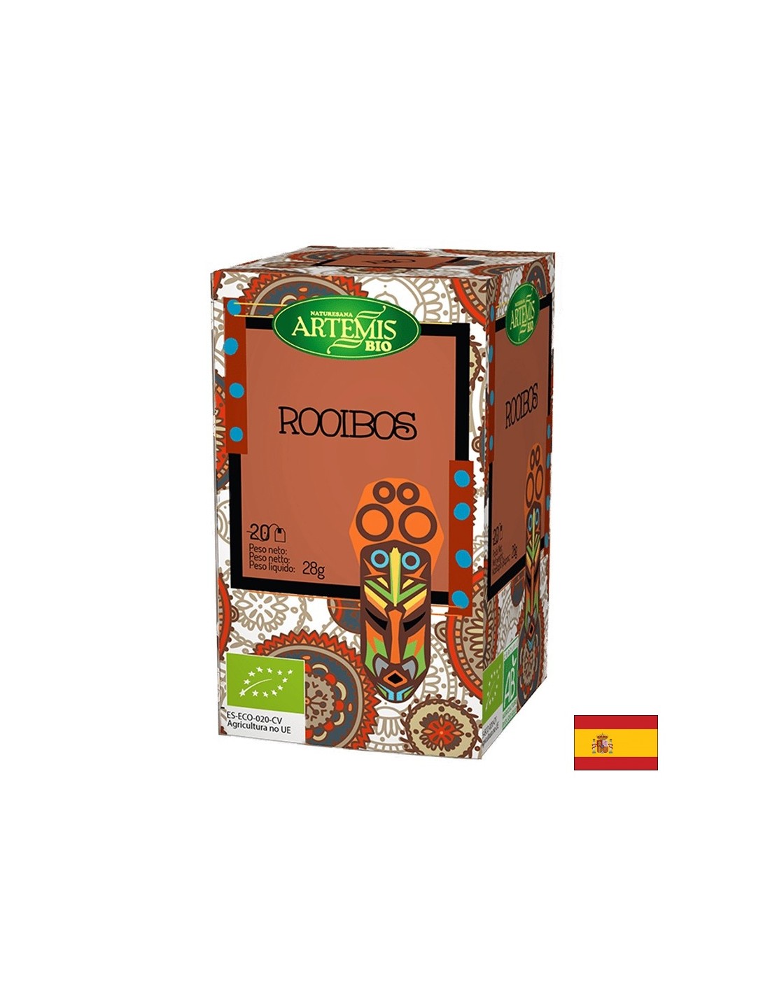 Thé Rooibos, bio, 20 sacs filtrants