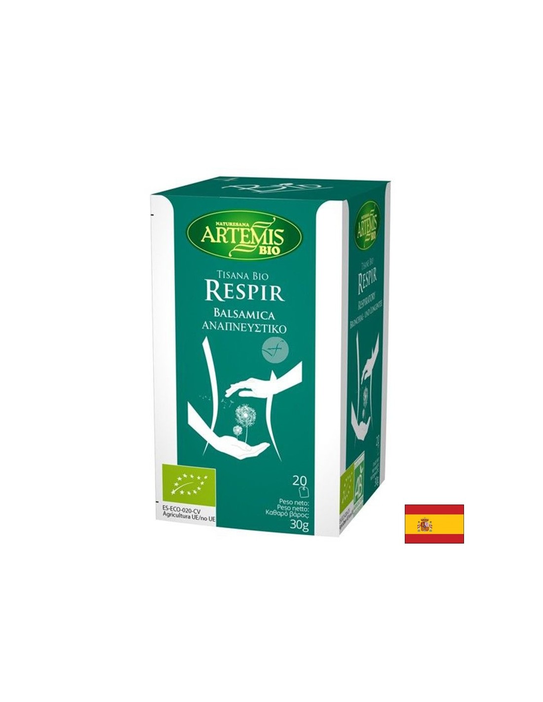 Thé pour le système respiratoire Bio, 20 sacs de filtre x 30 g