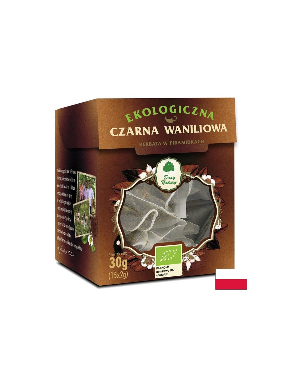 Black Ceylan Tea Bio, 15 sacs filtrants