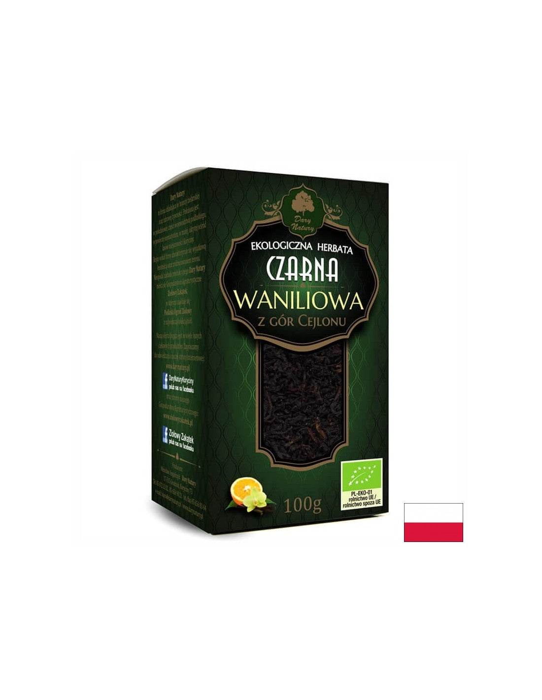 Black Ceylan Tea Bio, 100 g
