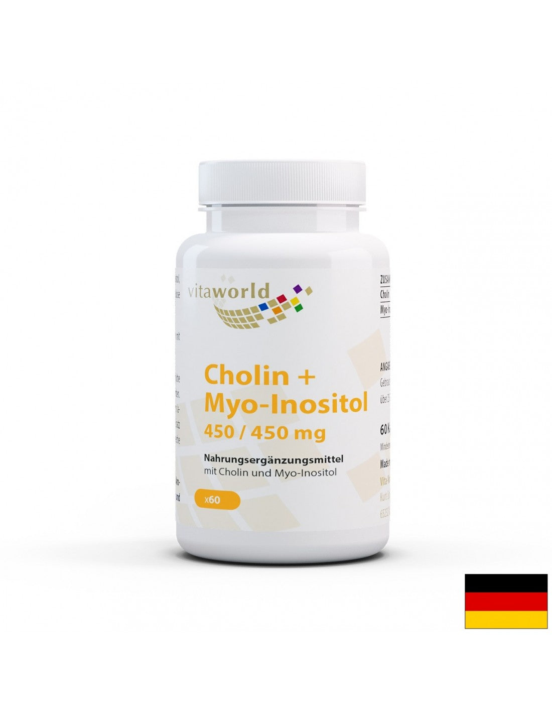 Cholin + myo-inositol/cholin + myo-inositol 450 mg, 60 capsules