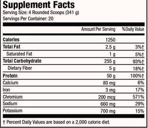 Carnivor Mass Big Steer - 6790 grammes
