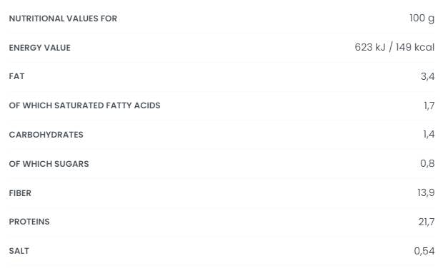 Haute protéine | Mélange de pain 250 grammes