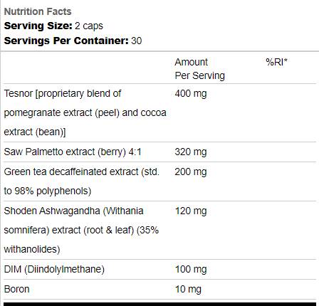 Santé pour hommes - 60 capsules