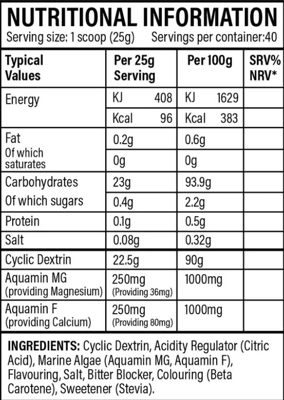 Fourbing de performance | Formule intra-travaux avancée - 1000 grammes