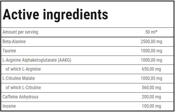 Boogieman Shot | Pré-entraînement - 100 ml