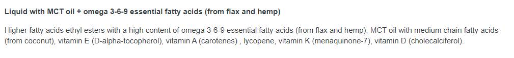 Liquide Keto | MCT & OMEGA 3-6-9 - 10 x 10 ml