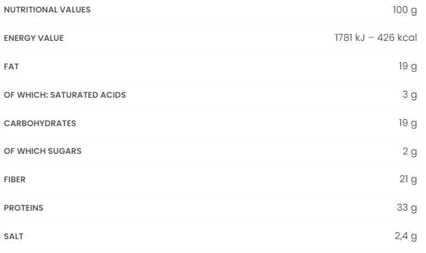 Collation élevée en protéines | Rosemary 55 grammes