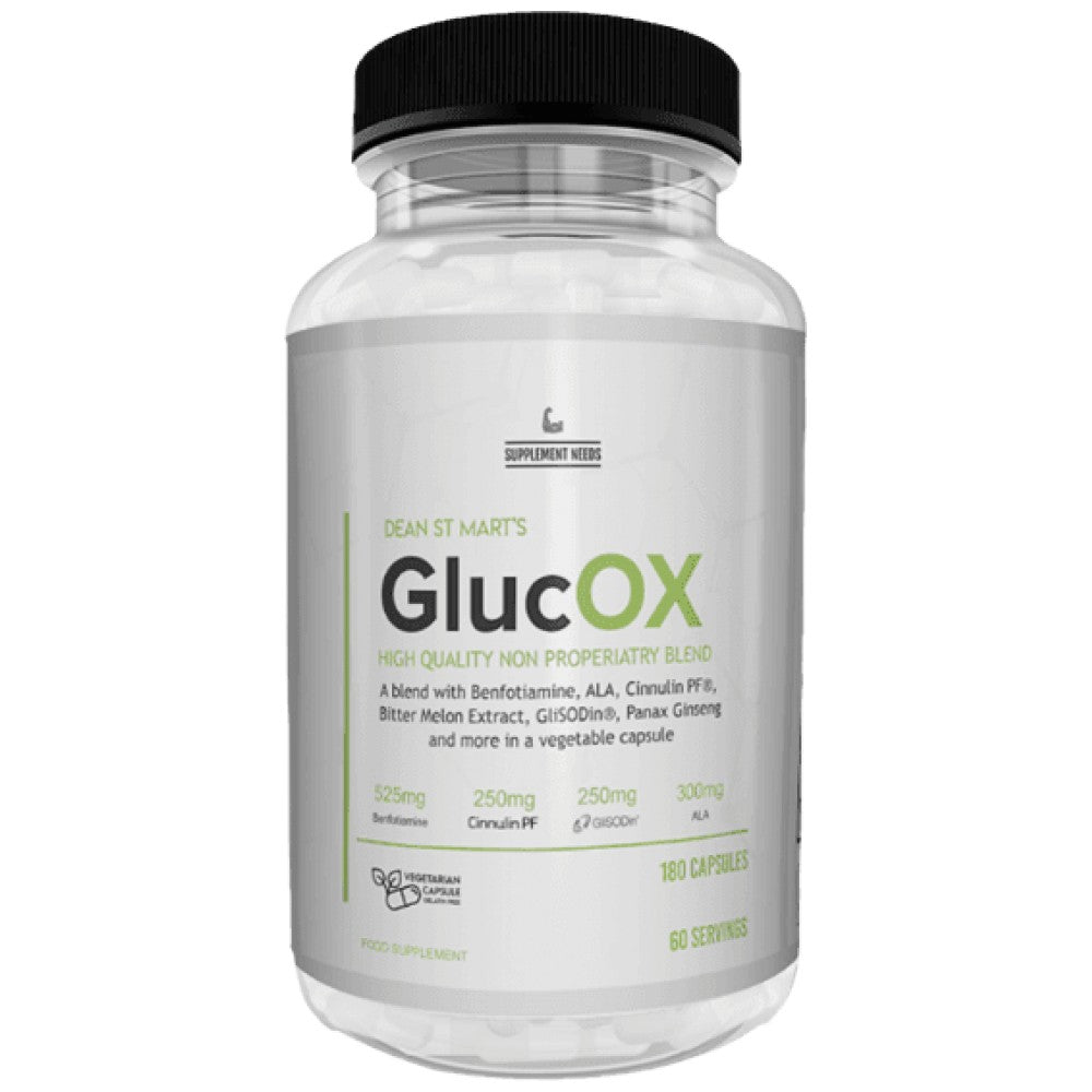 Glocoxie | Capsules de formule d'élimination du glucose 180