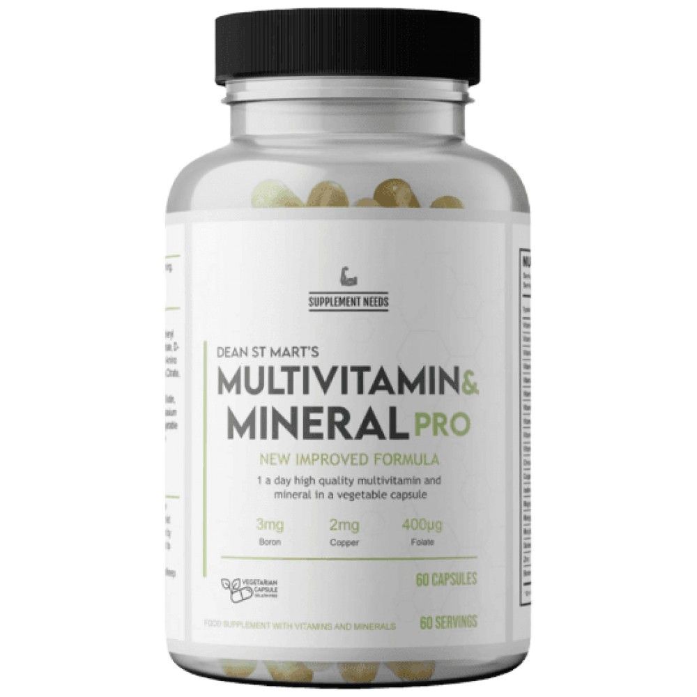 Multivitamine et minéraux - 60 capsules