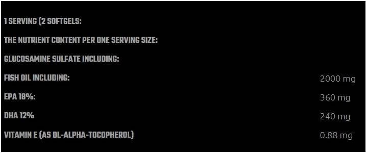 Omega 3 | 360 mg EPA 240 mg DHA - 60 capsules de gel