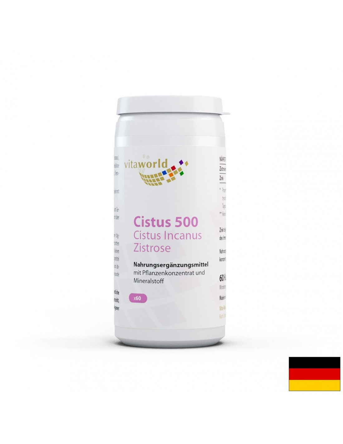 Cistus/cistus 500 mg, 60 capsules