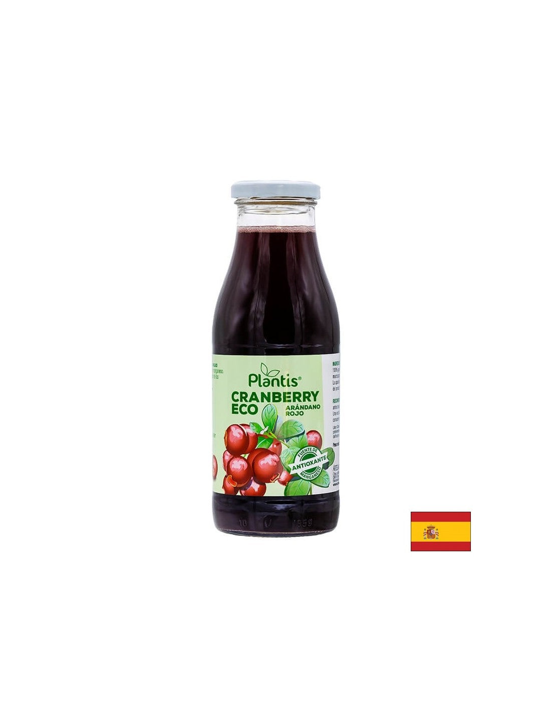 100% jus de canneberge biologique - Santé urinaire - Cranberry Eco Plantis®, 500 ml