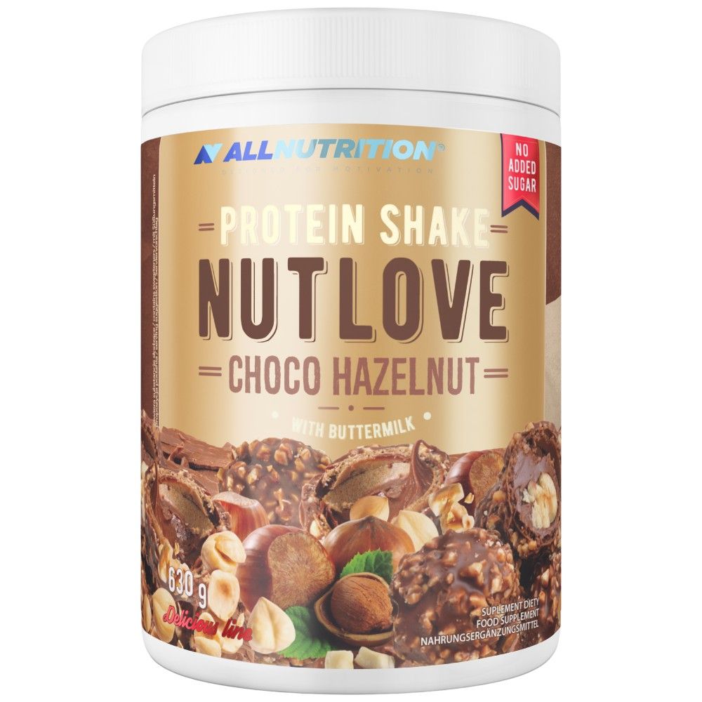 Shake de protéine Nutlove | Protéine de lactosérum + caséine - 630 grammes